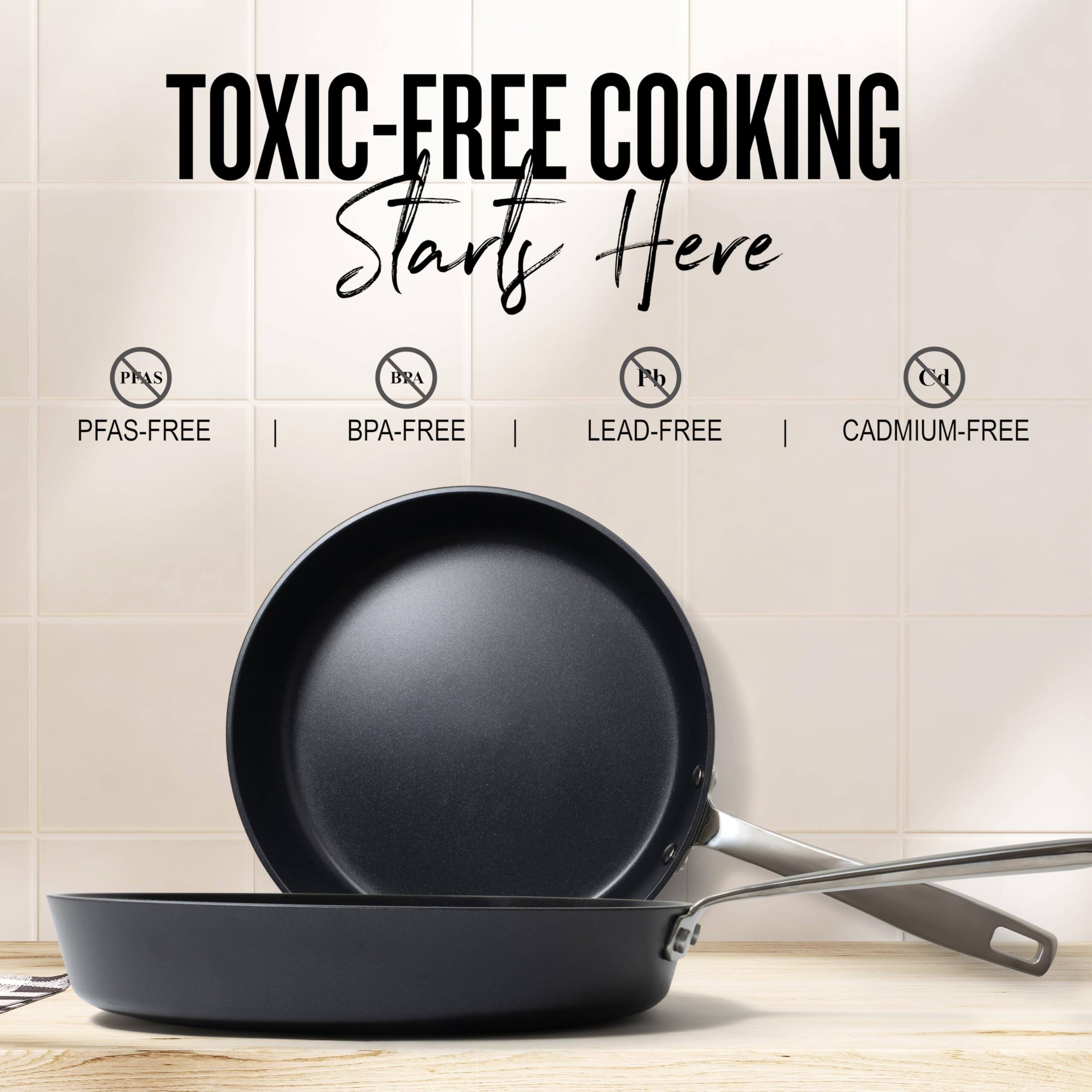 TOXIC-FREE COOKING Start Here PFAS-FREE BPA-FREE LEAD-FREE CADMIUM-FREE