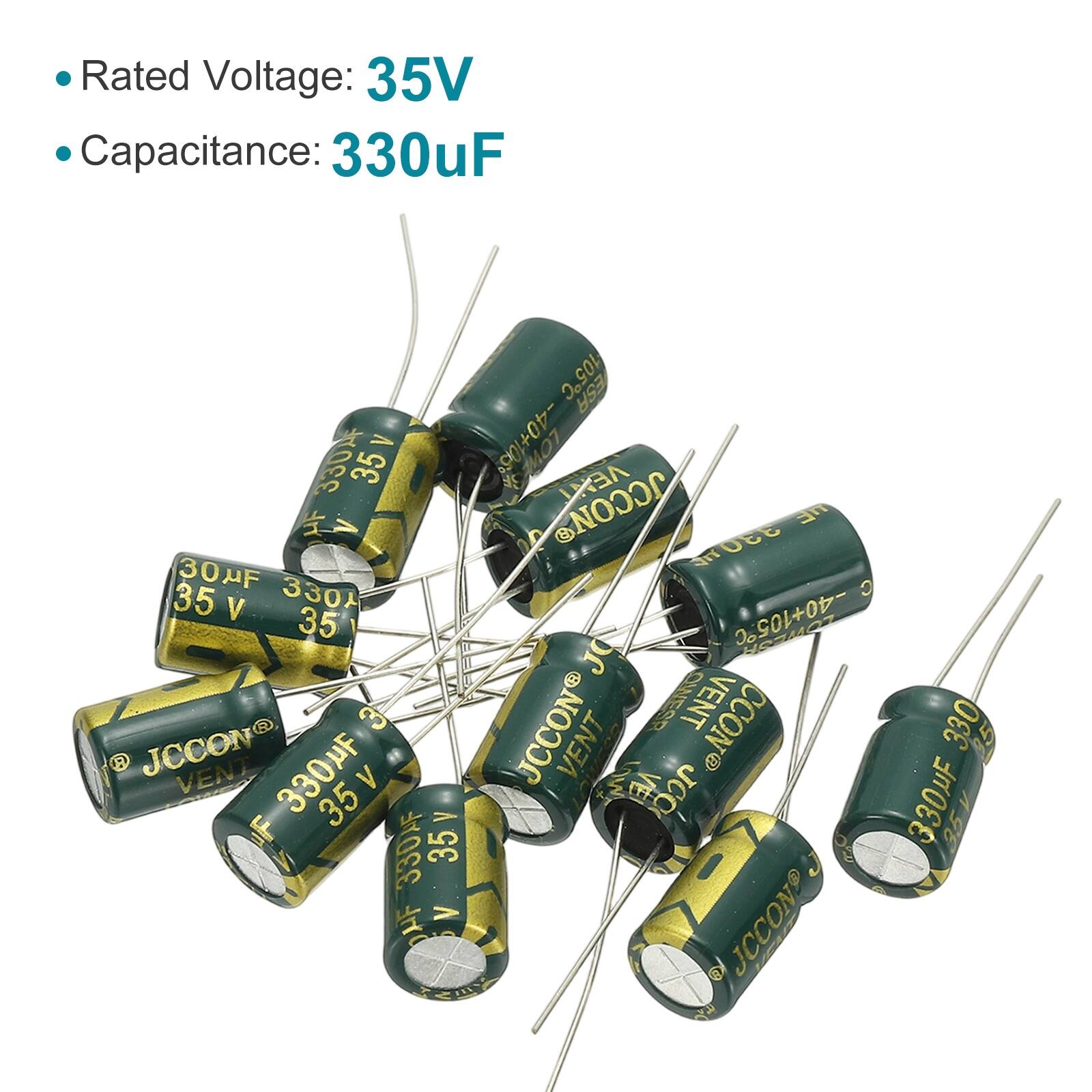 Rated Voltage: 35V  
Capacitance: 330uF 105C  
ESA 3302  
35 > -40+10k5  
LOW  
JCCON VENT HF HE  
UnE  
30UF C 35 V  
330 35 -40+105C  
JO 3  
JCCON VENT  
NOOO  
330  
JCCON VENT  
25 VENT  
330uF 35 V  
y (Aw VEI  
JCC  
330F A  
F 330F 35V  
35 HF V !  
JCCON