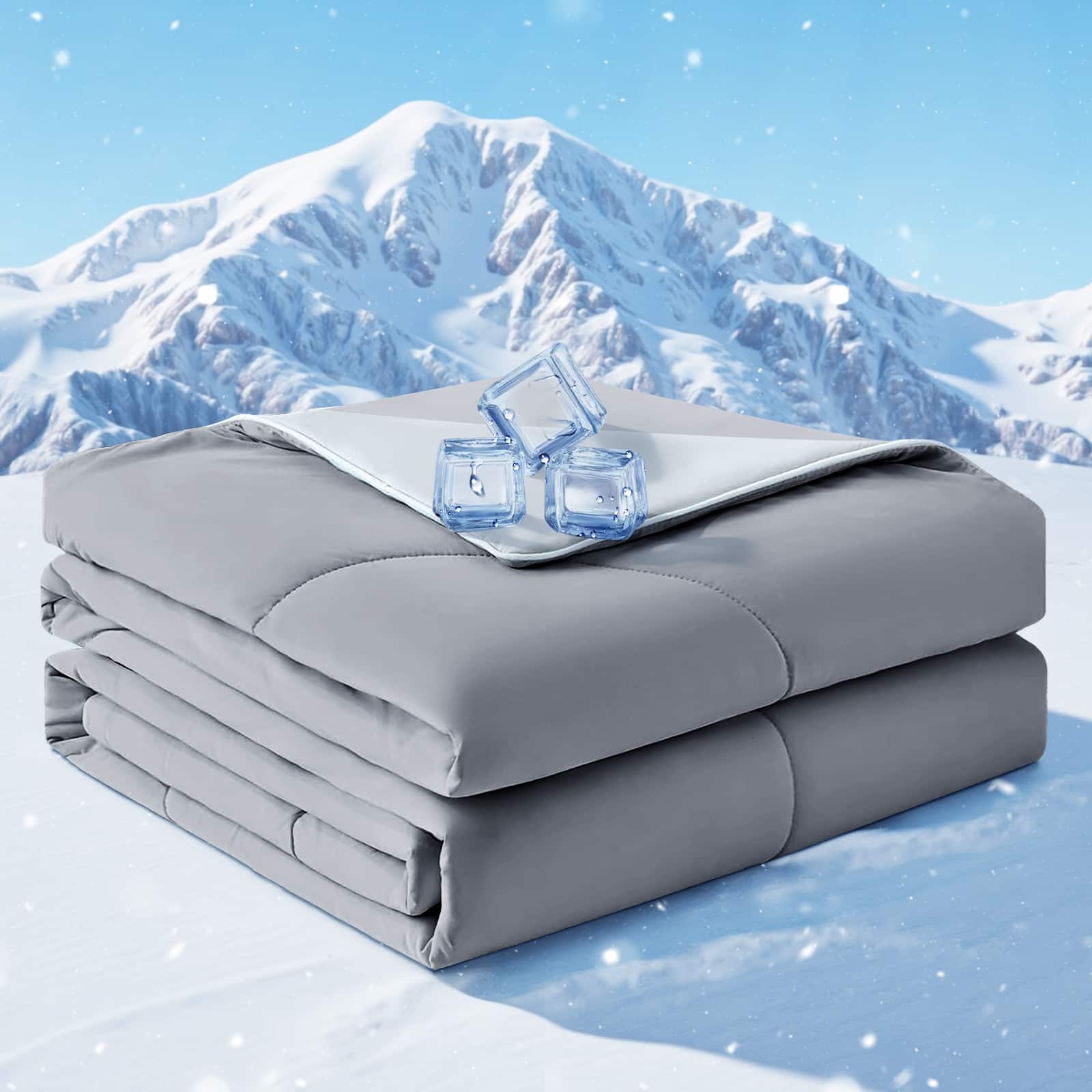 A&D KERDOM - Queen Size - Cooling Comforter Blanket for Hot Sleepers ...