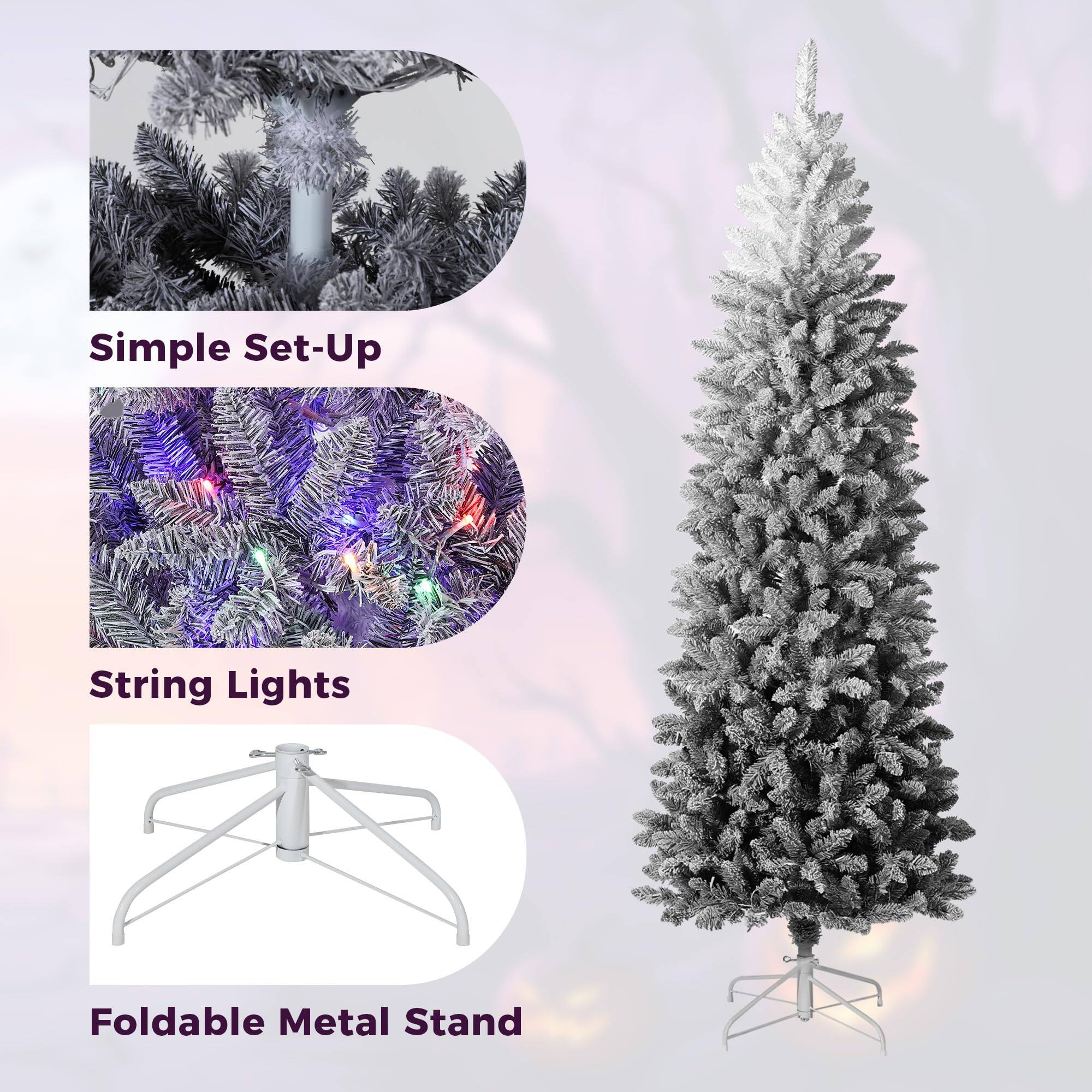 Simple Set-Up  
String Lights  
Foldable Metal Stand