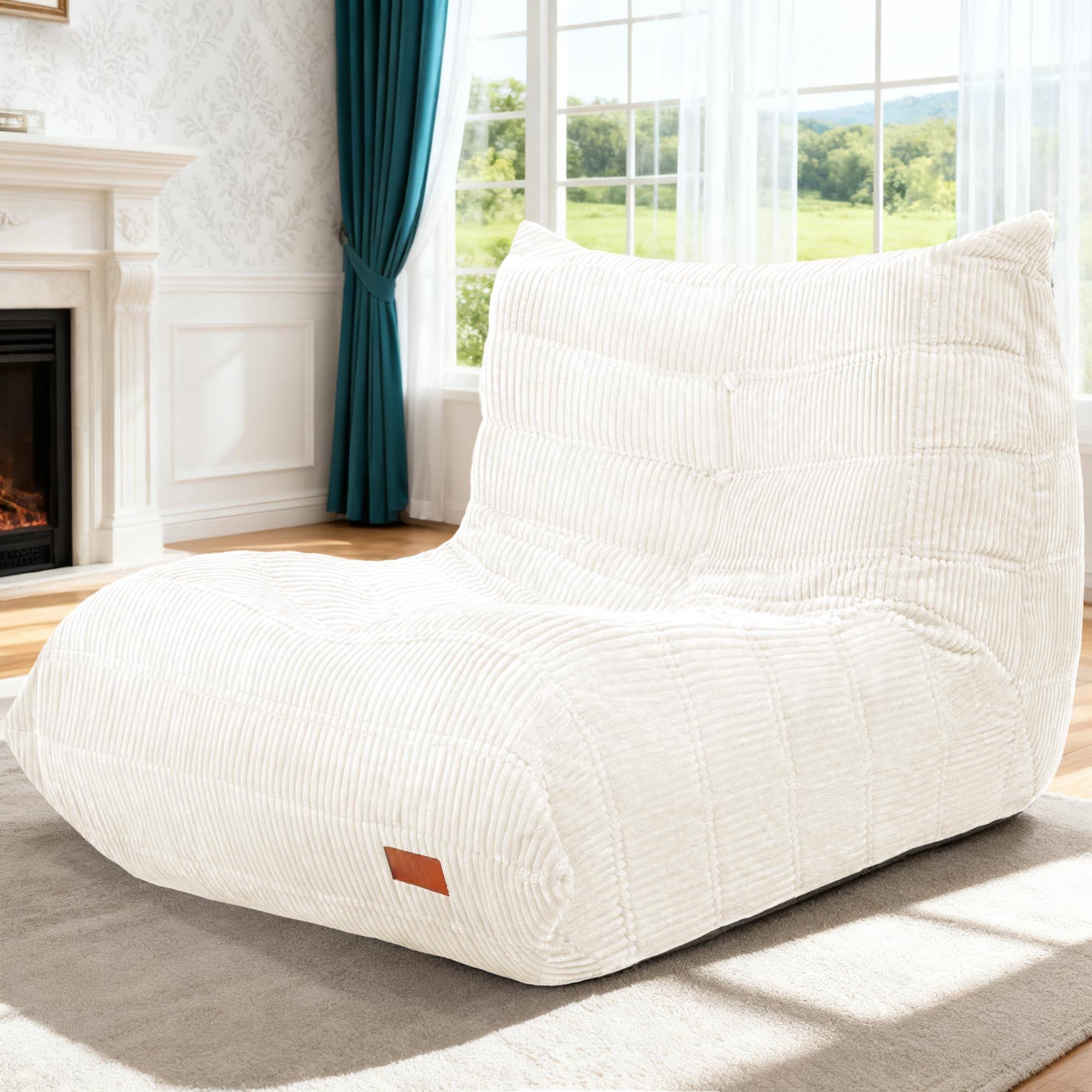 Beige Corduroy Single