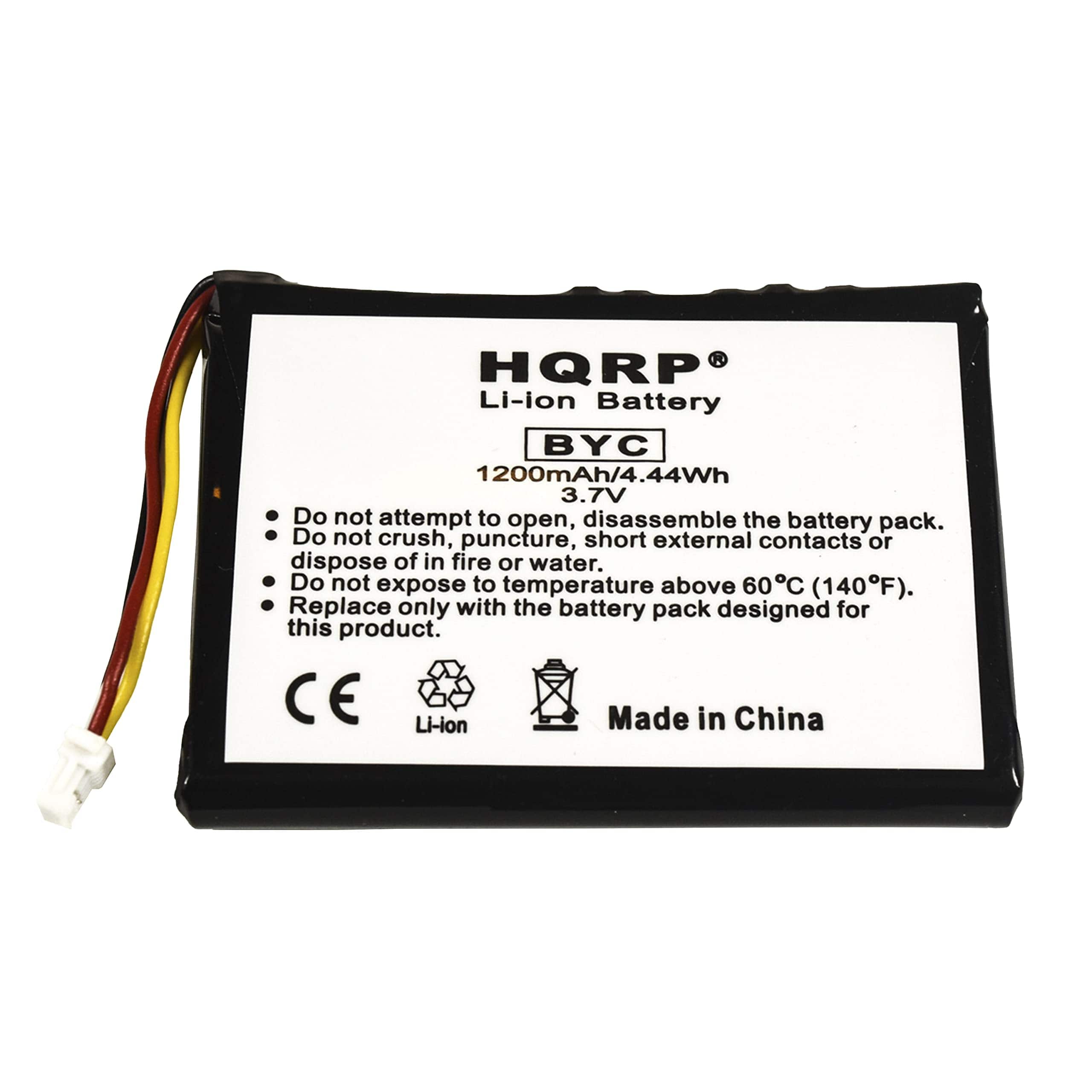HQRP - Battery for Flip MinoHD 3rd Gen Video Camera - 3.7 V 1200 mAh Li-Ion Replacement