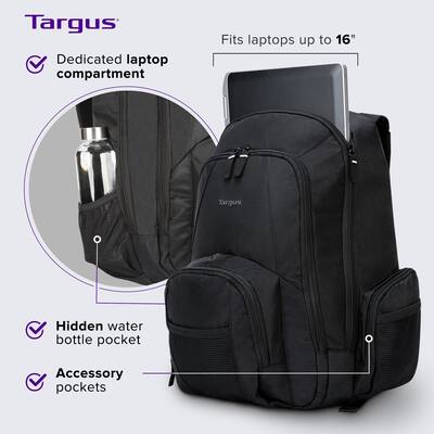 Targus 16" Groove Backpack Black CVR600 - Best Buy Targus 16" Groove Backpack Black CVR600 - Best Buy