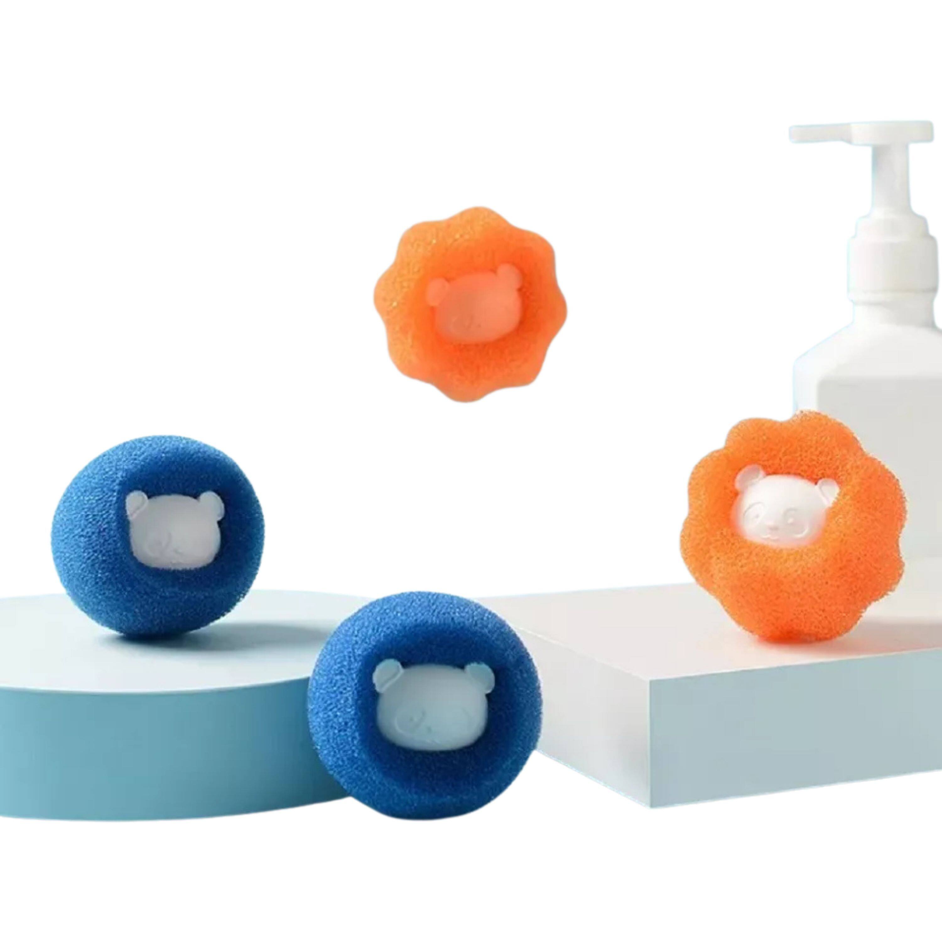 Front. Kitcheniva - Reusable Pet Hair Remover Balls 8 Pcs.