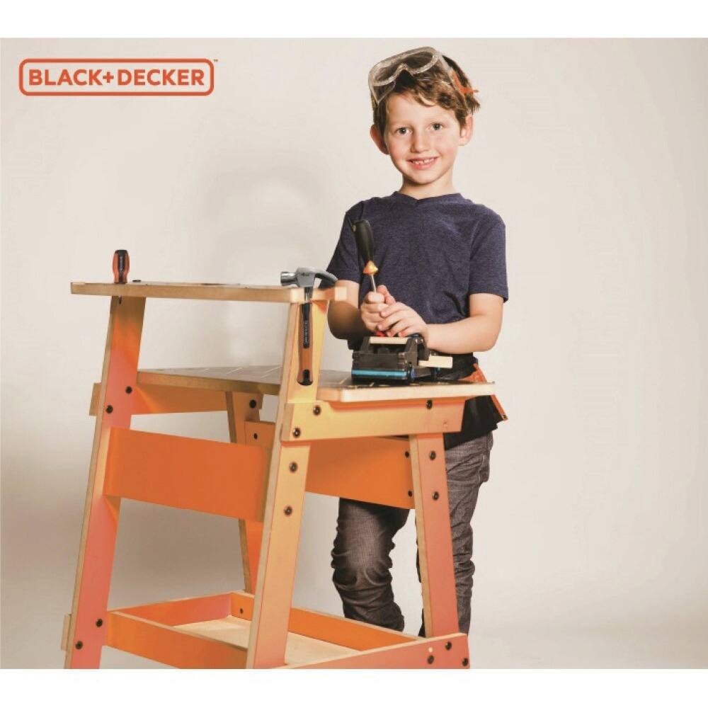 Alt View 1. Black+Decker - 5-Tool Open Toolbox Toy.