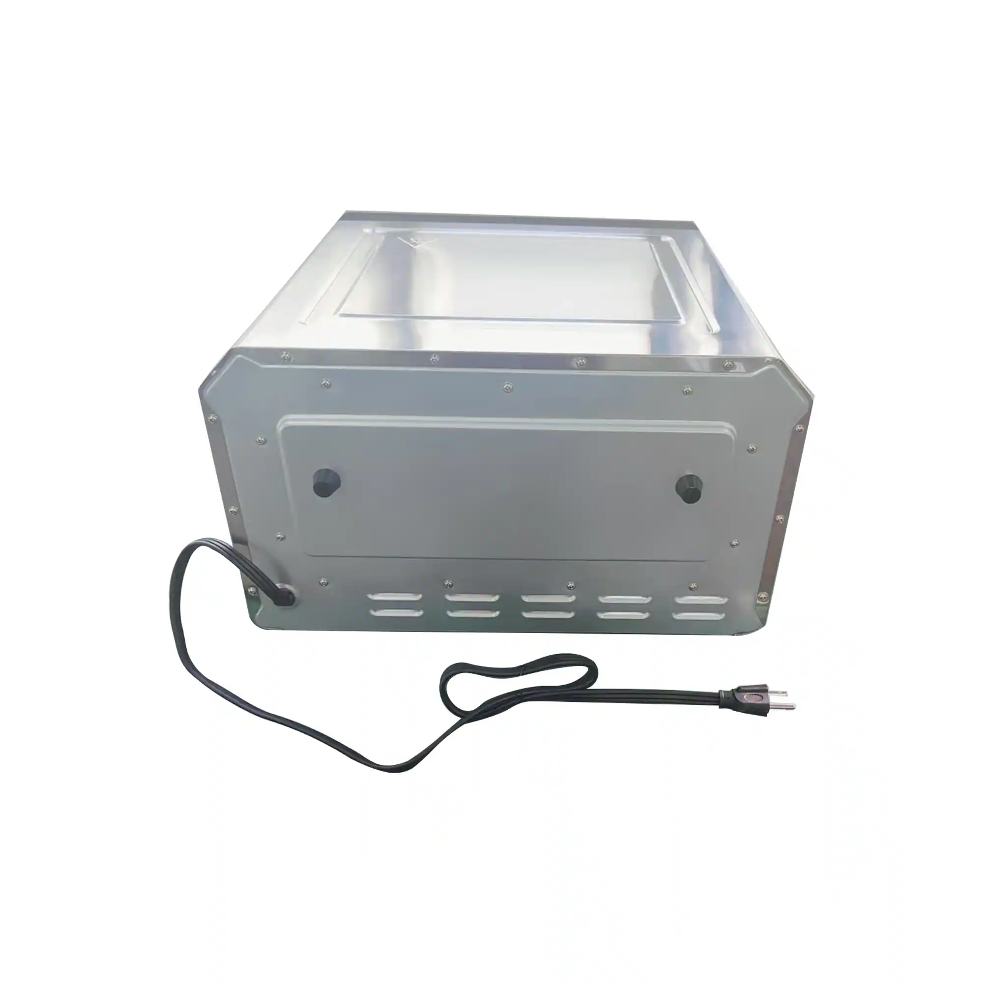 Alt View 9. Equator - Equator ELECTRIC PIZZA OVEN Multi Program + Authentic Baking Stone Countertop | Brick Oven 0.5 cu.ft. Portable | Compact - Stainless.