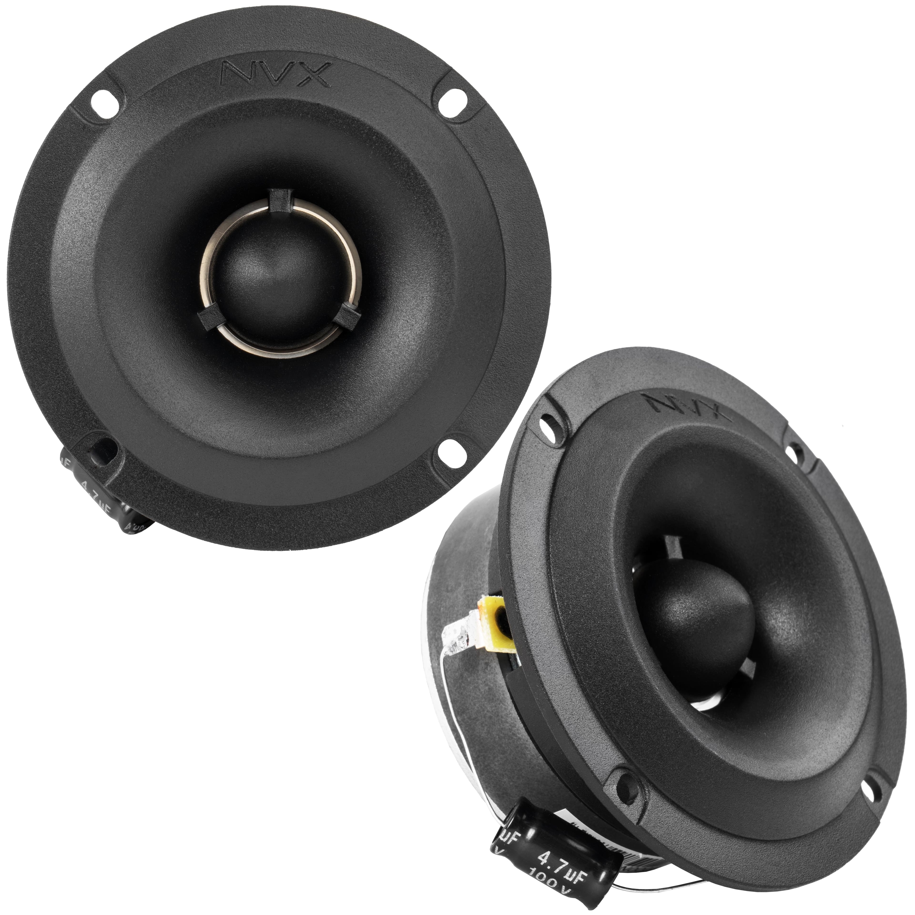 NVX - VPRO35TW 240W Peak (120W RMS) 3.5in V-Series Pro Audio Super Slim Bullet Tweeters