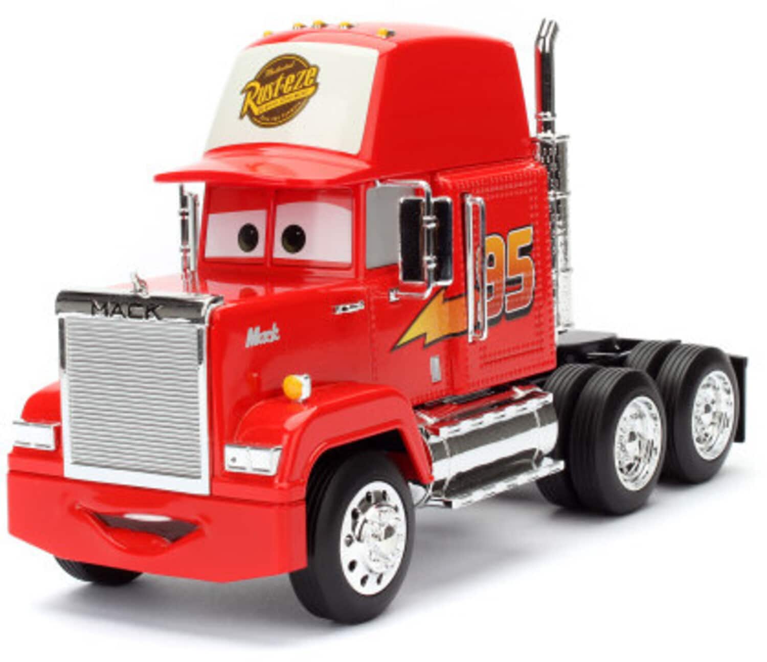 Jada Toys - Disney - Pixar Cars - Mack Die-Cast Truck (Red) - Collectibles - Multicolor