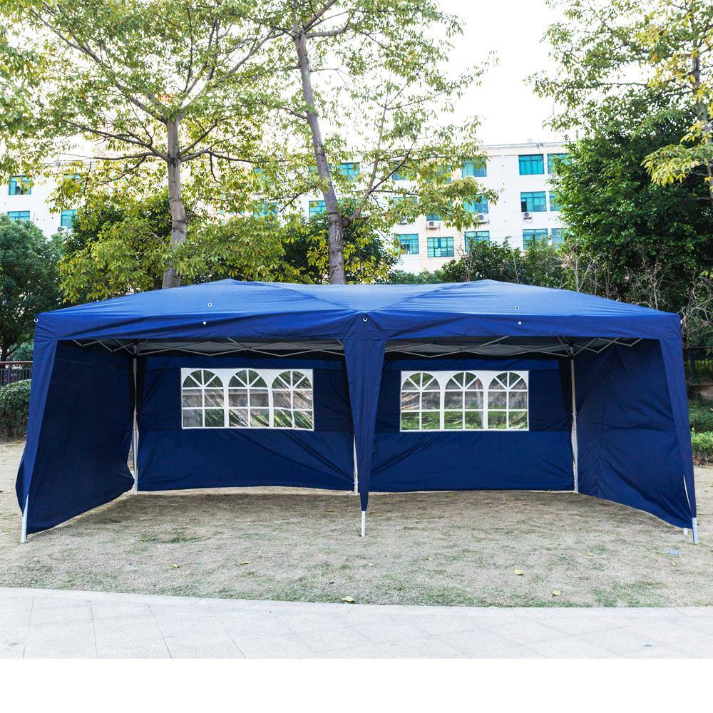 Alt View 4. Winado - 10x20ft Pop Up Canopy Tent, Outdoor Instant Shelter Folding Canopy with 4 Side Walls and Carry Bag for Commercial Events.