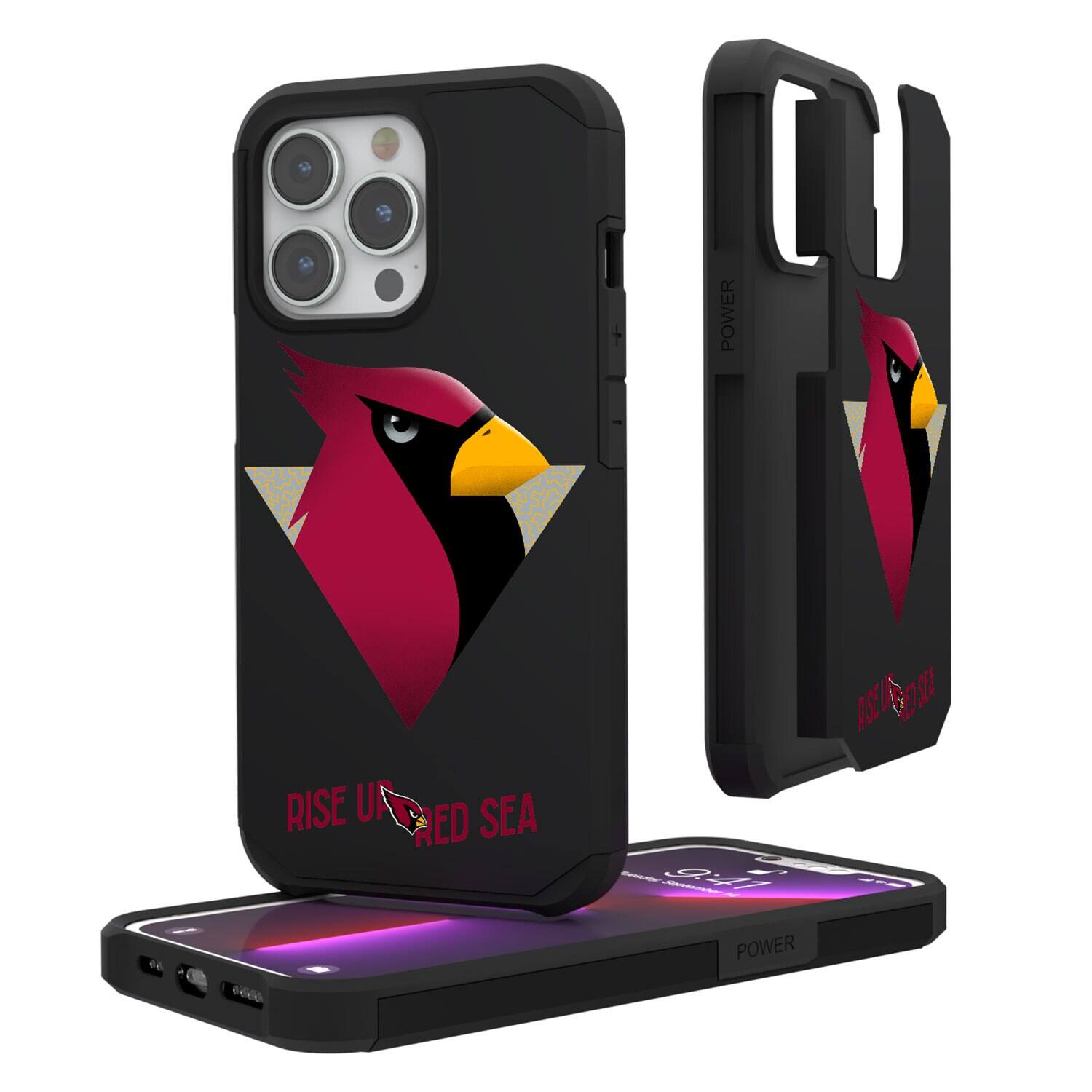 Keyscaper - NFL - Arizona Cardinals iPhone Rugged Case - 14 Pro Max - Black price history on PriceWatchPro
