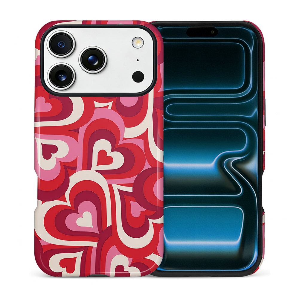 Retro Hearts for iPhone 17 Pro Max