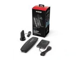 weBoost - Dash Cell Phone Signal Booster with Qi2/MagSafe Compatible Wireless Charger - Black