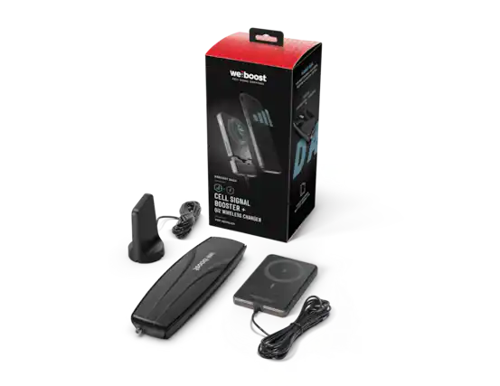 we:boost
CELL SIGNAL BOOSTER + WIRELESS CHARGER
FOR VEHICLES
WEBOST DASH