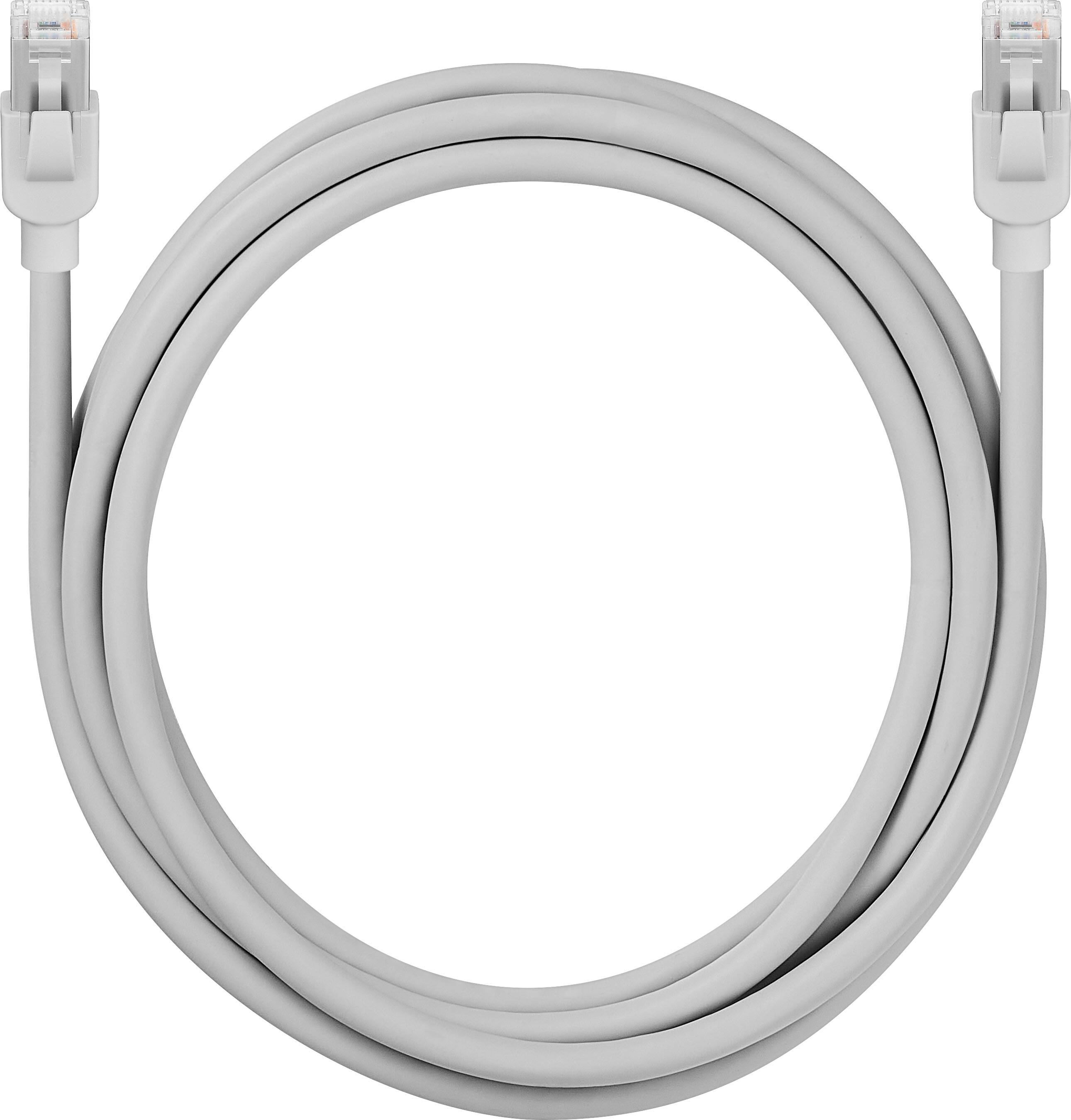 Alt View 14. Insignia™ - 8 ft. Cat 6A Ethernet Cable - Gray.