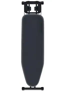 GlowWise - 43" Metal Ironing Board | Adjustable Height | Heatproof Cover | Foldable & Sturdy - Black