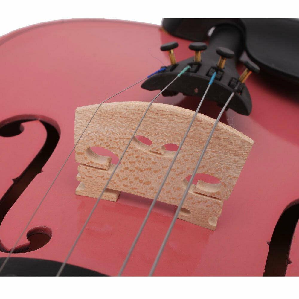 Alt View 2. Winado - 1/8 Size Pink Beginner Students Acoustic Violin Set w/ Case Bow Rosin.