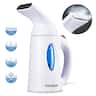 VAVSEA - Portable Clothes Steamer Garment Steamer Fast Heat Wrinkle Remover Auto Shut Off - White