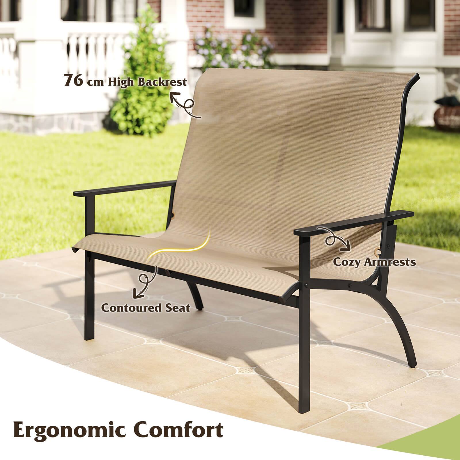 76 cm High Backrest  
Contoured Seat  
Cozy Armrests  
Ergonomic Comfort