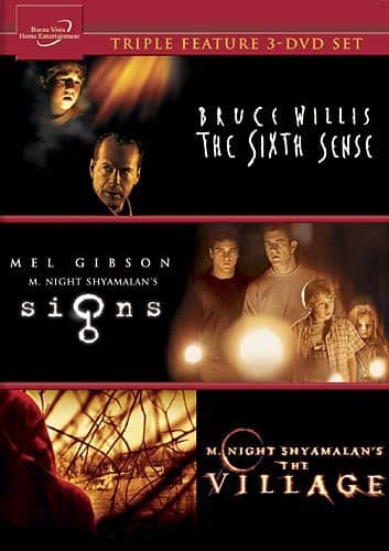 The Sixth Sense / The Village / Signs  - DVD