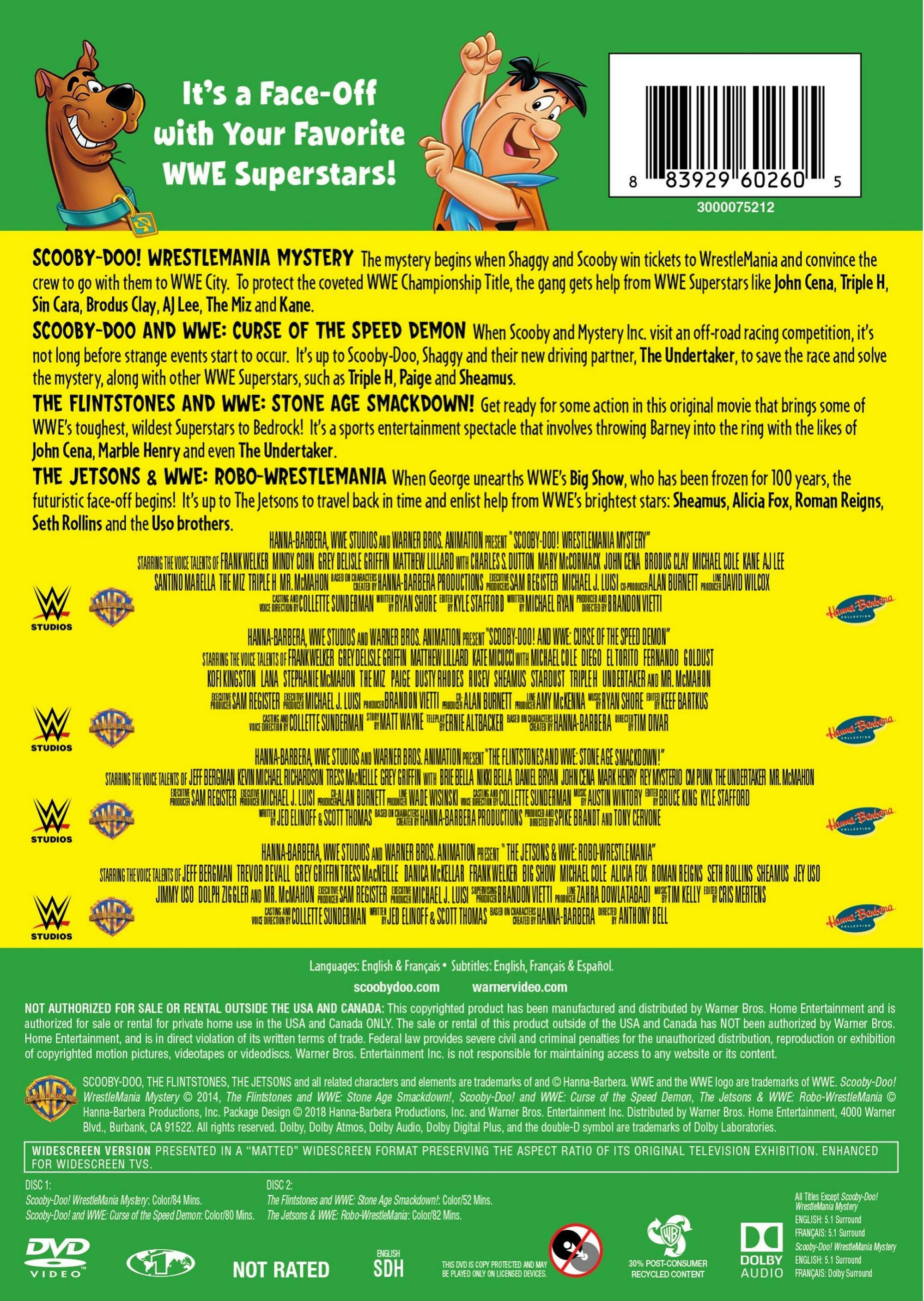 Back. 4 Kid Favorites: WWE Tag Team Collection (DVD Set) [DVD].