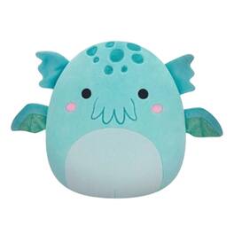 Kellytoy - Squishmallow 8 Inch Newbie Squad Plush | Theotto The Cthulhu Monster - Aqua