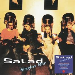 Salad - Singles Bar - 140-Gram Black Vinyl with Autographed Print - VINYL LP