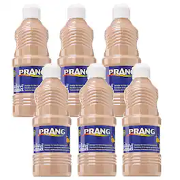Prang - Washable Tempera Paint Peach 16 oz Pack of 6
