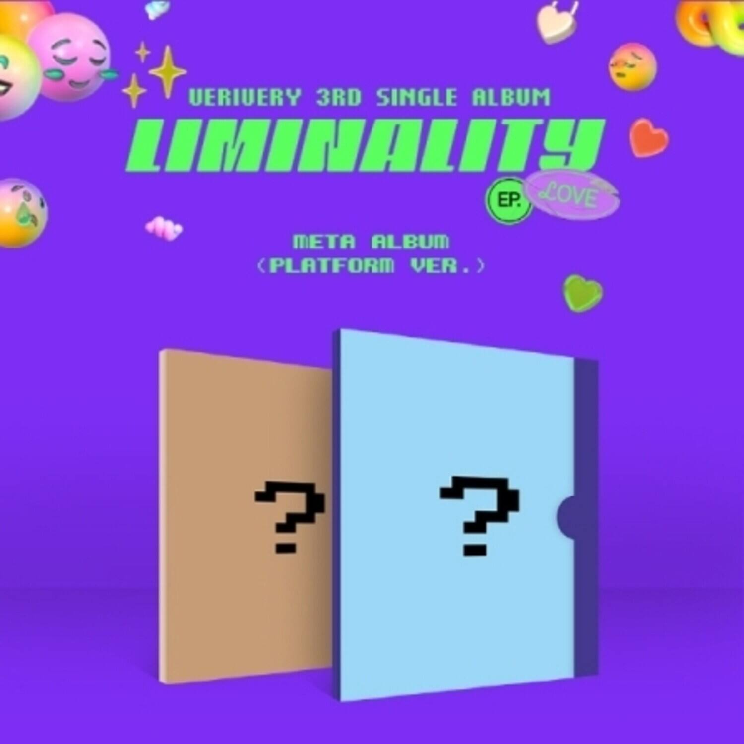 Verivery Liminality EP Love Platform Version incl. QR Photocard Album ...