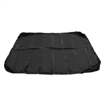 Front. Hike Crew - Gazebo Tent Floor Compatible with 4-Sided Pop-up Tent with 6.5ft Panels - Black.