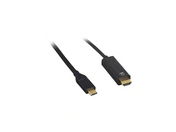 Front. Nippon Labs - Nippon Labs USB 3.1 Type C to HDMI Cable 4K@60HZ, 3 ft. M-M, Black USB-C to HDMI Adapter Cable.