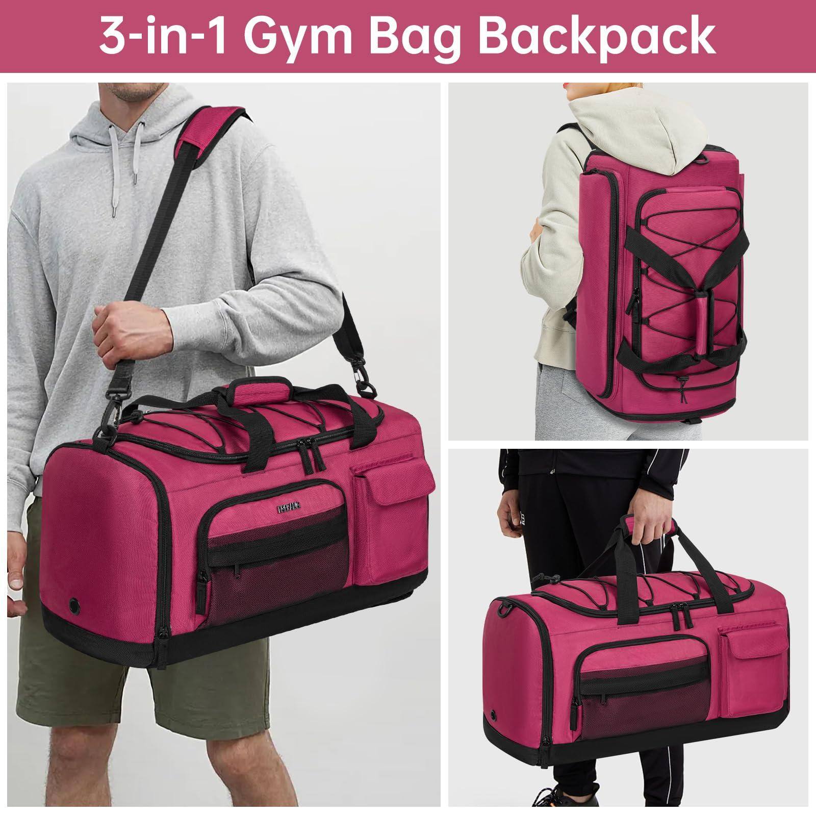 3-in-1 Gym Bag Backpack