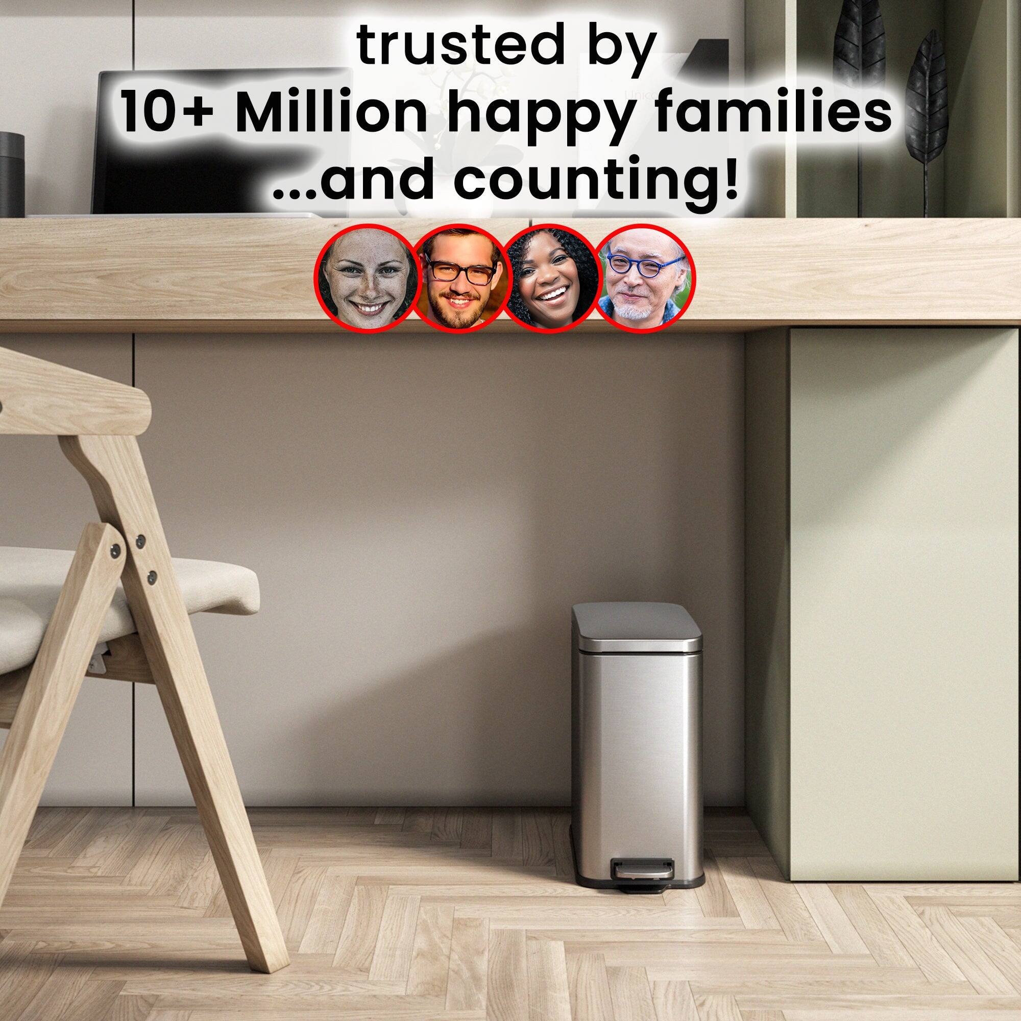 trusted by  
10+ Million happy families  
...and counting!