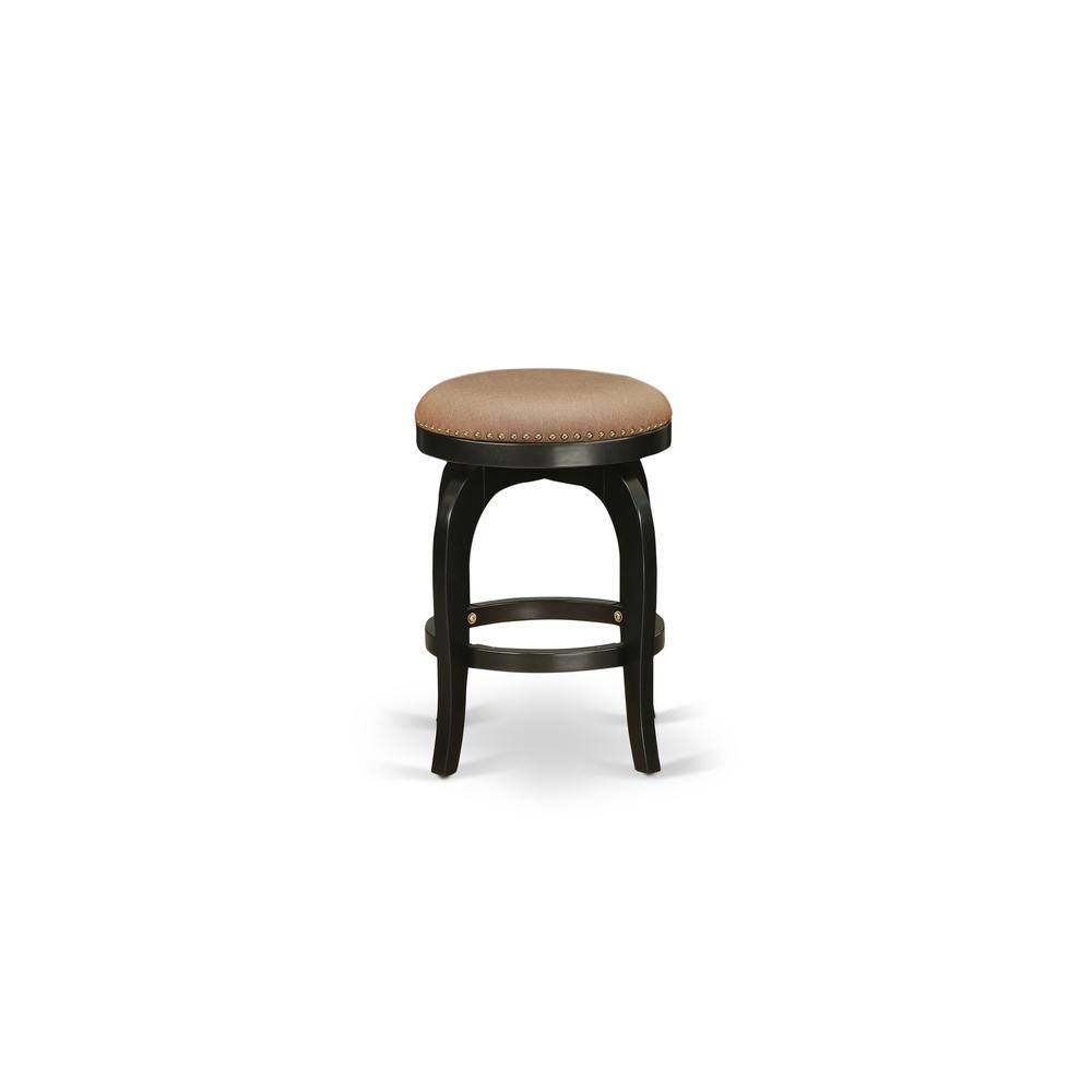 Angle. East West Furniture - Night Stand Brown Roast - Brown.
