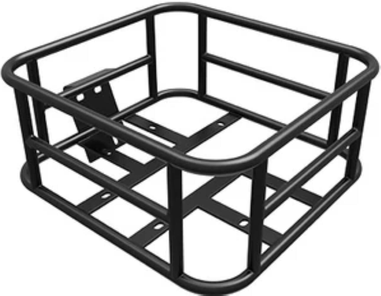 Angle Zoom. Heybike - Front Basket Hollowed-out Bottom.