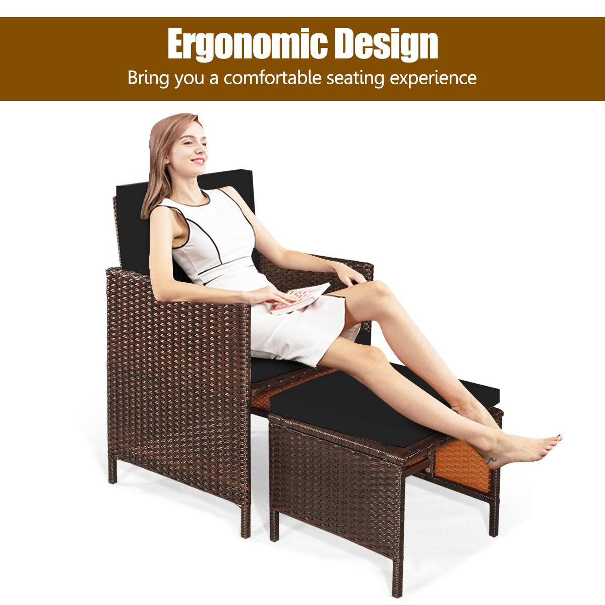 Ergonomic Design Brings You a Comfortable Seating Experience