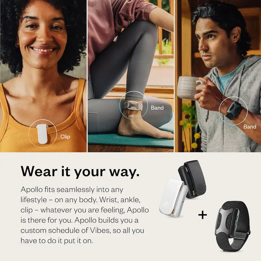 Apollo Neuro Sleep Aid & Stress Relief Wearable Help Improve Sleep ...