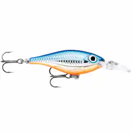 Rapala - Ultra Light Shad 04, Fishing Lure - Silver Blue