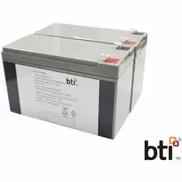 BTI Battery Tech - BTI RB1270X2C-BTI 12V 2-CELL LEAD ACID UPS BATTERY FOR CYBERPOWER RB1270X2C - Compatible OEM: RB1270X2C Model: - Unknown
