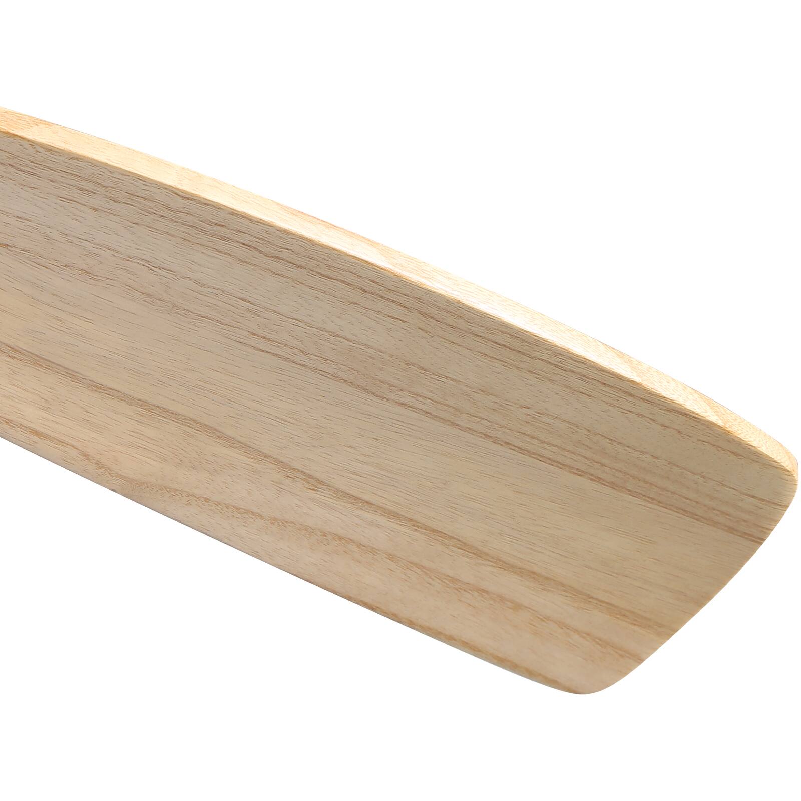 Alt View 1. Sofucor - 52 Inch Remote Ceiling Fans with Lights Modern Solid Wood Outdoor Ceiling Fan for Bedroom Living Room Indoor Farmhouse - White-Burley Wood.