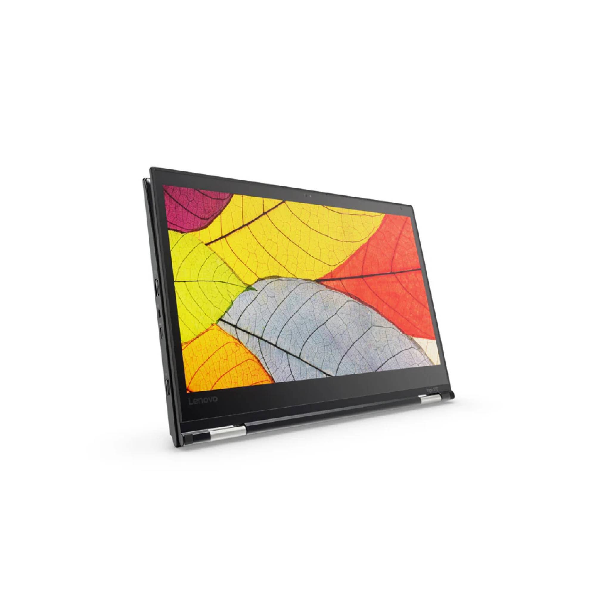 Left. Lenovo - Thinkpad Yoga 370 13.3" Touch Laptop Core i5-7300U 8GB RAM 256GB SSD Windows 11 Pro - Black.