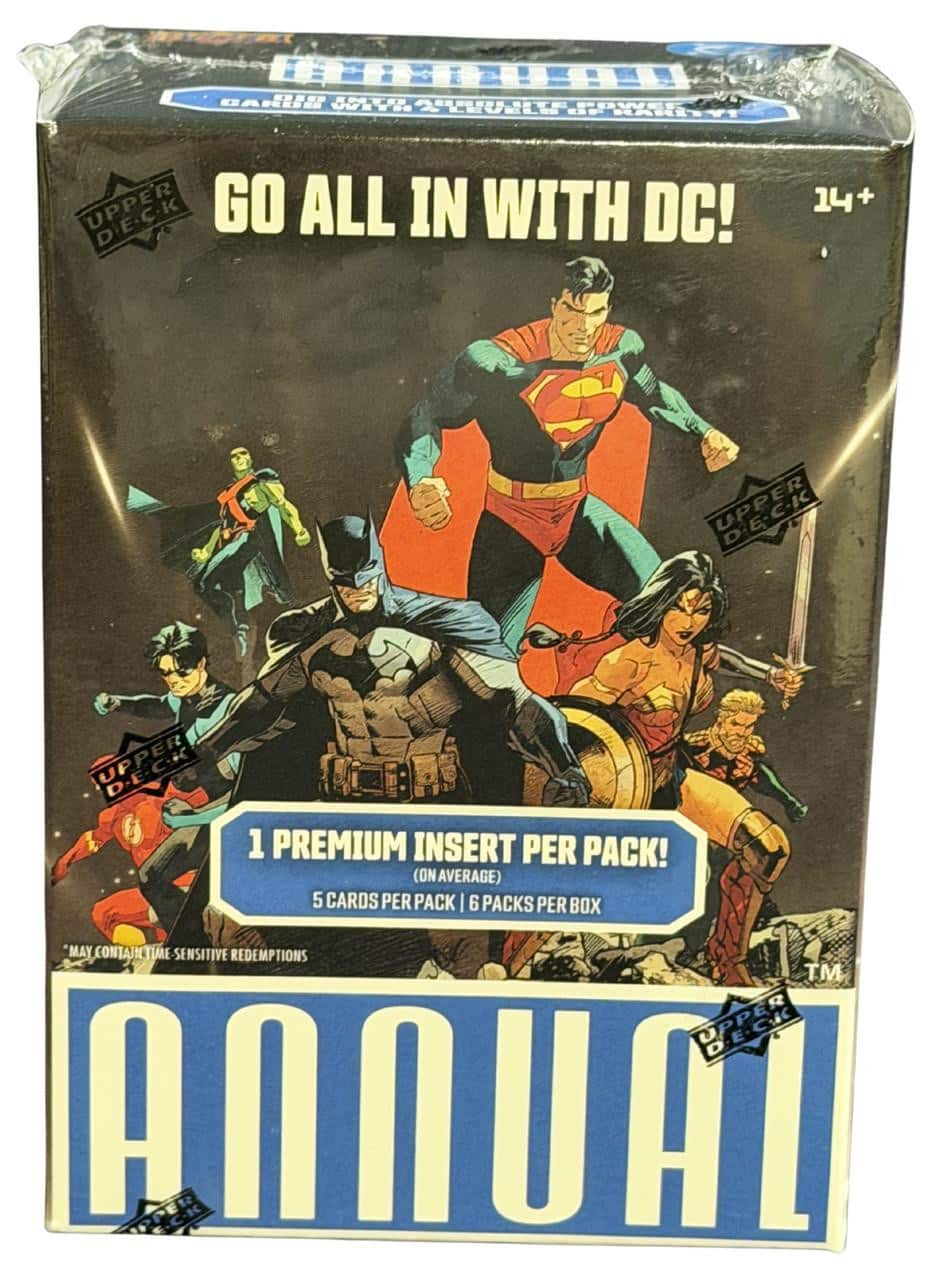 2024/25 Upper Deck DC Annual Blaster Box price history on PriceWatchPro
