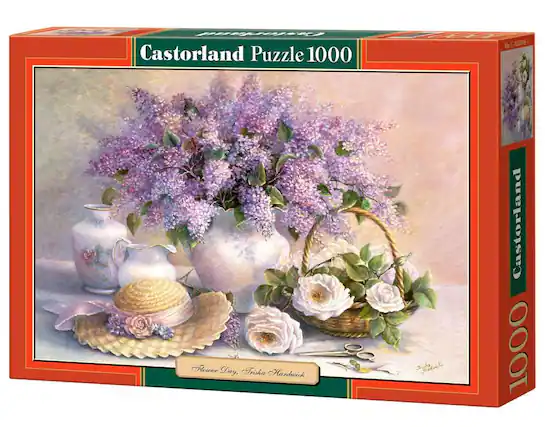 Castorland Puzzle 1000, Castorland 1000, Flower Day, Friska Hardwick, Nl C-102006-1