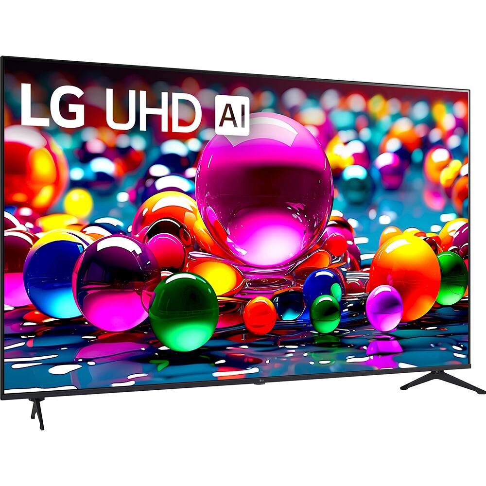 Alt View 3. LG - 55" UA77 Series LED 4K UHD AI Smart webOS TV (2025) + 26 Month Extended Warranty Protection Plan & Movie Stream Bundle.
