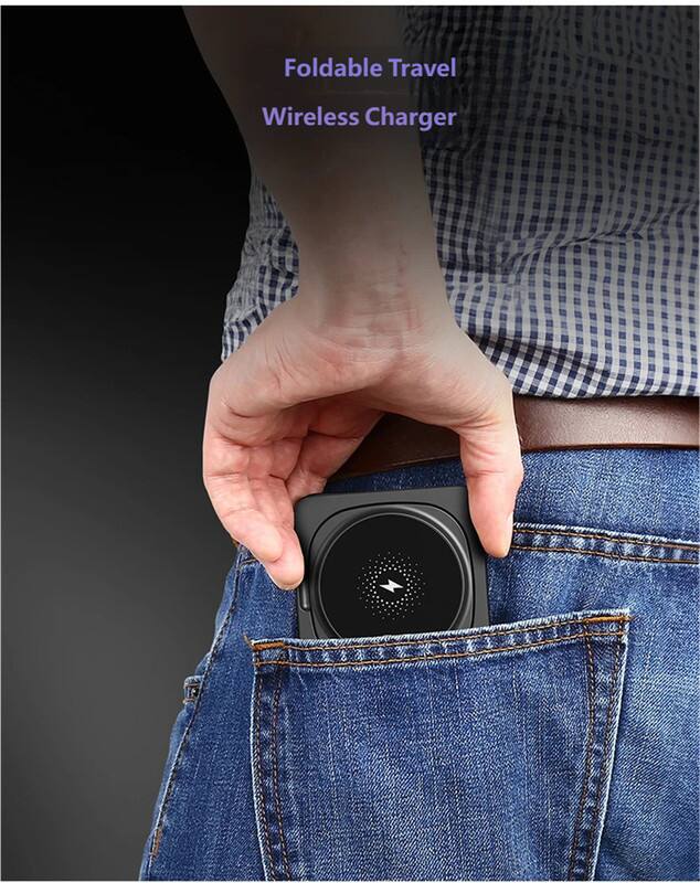 Foldable Travel Wireless Charger