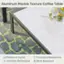 Aluminum Marble Texture Coffee Table: Modern & Stylish, Corrosion Resistance, Weather Resistance, Mold Resistant.