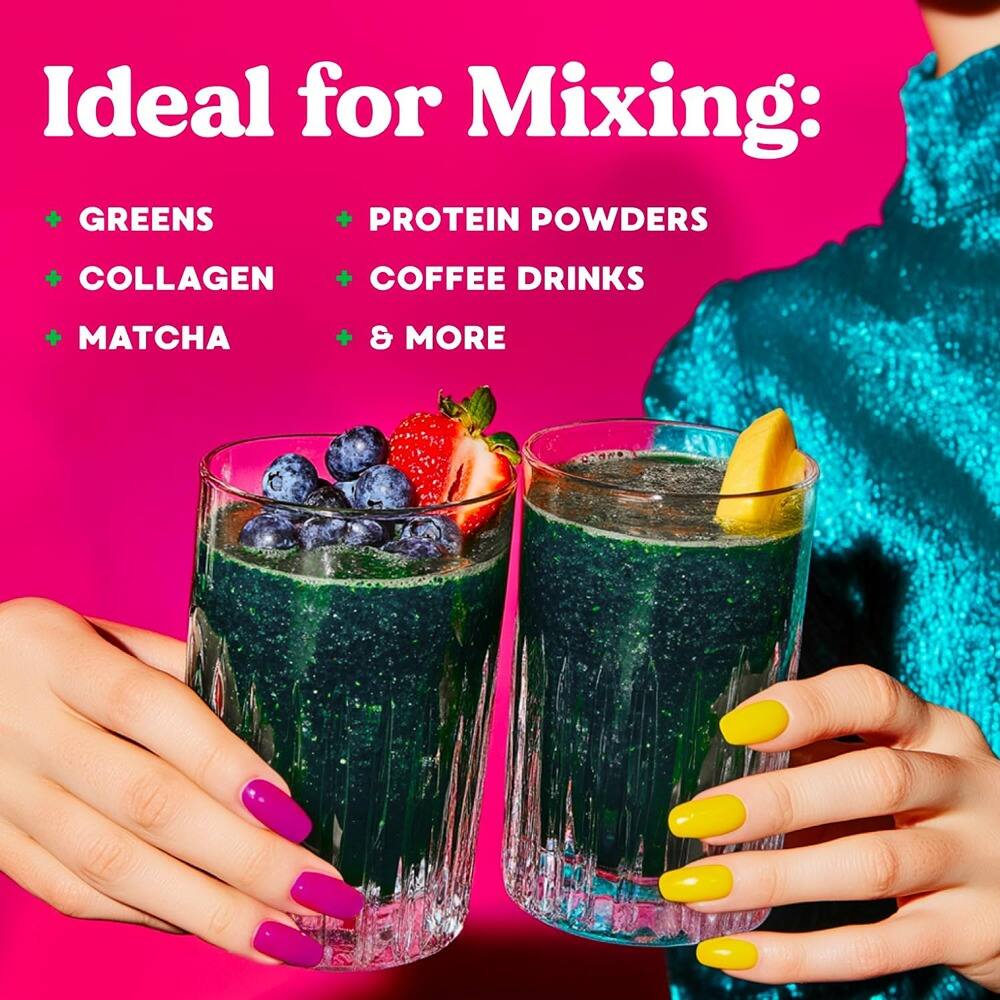 Ideal for Mixing:

- GREENS
- COLLAGEN
- MATCHA
- PROTEIN POWDERS
- COFFEE DRINKS
- & MORE