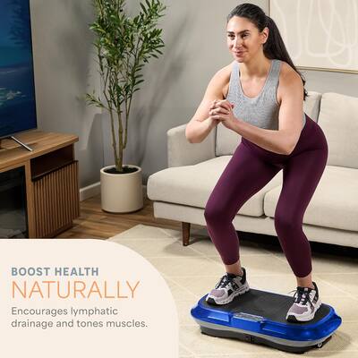 Lifepro Waver Vibration Plate Exercise Machine - Blue Lifepro Waver Vibration Plate Exercise Machine - Blue