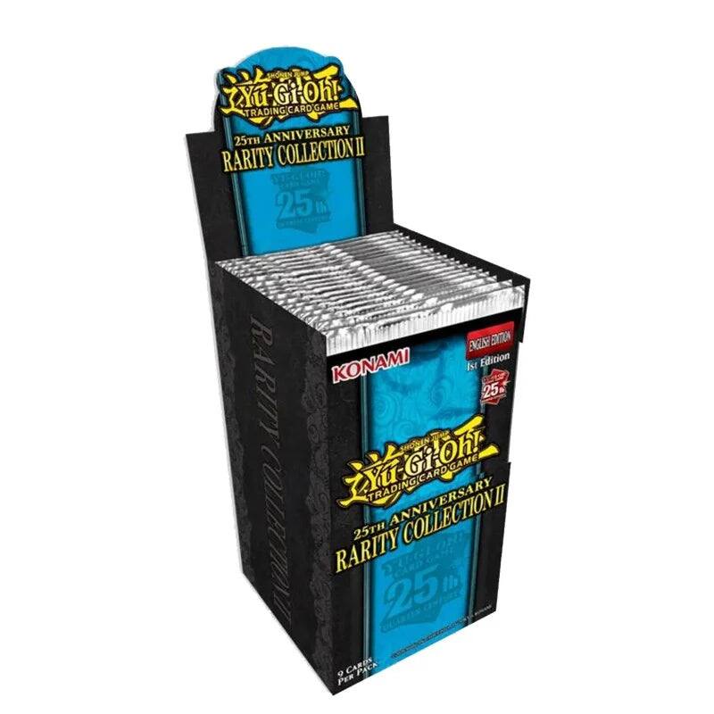 YU-GI-OH! TRADING CARD GAME 25TH ANNIVERSARY RARITY COLLECTION I 25TH ANNIVERSARY RARITY COLLECTION II 25TH ANNIVERSARY RARITY COLLECTION II 25% 9 CARDS PER PACK