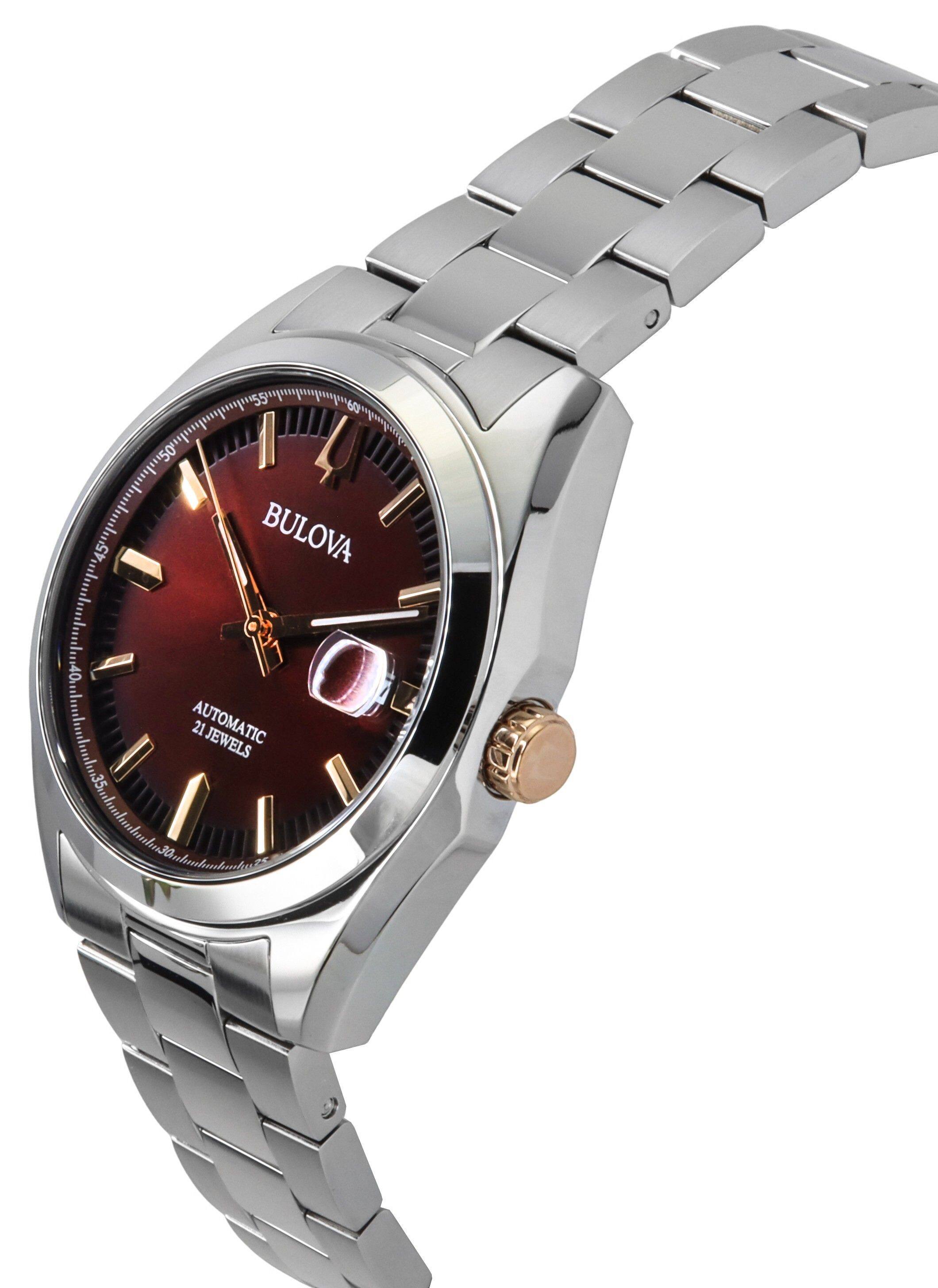 45 cC S I BULOVA I 40 AUTOMATIC 21 JEWELS