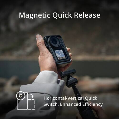 Magnetic Quick Release

Horizontal-Vertical Quick Switch, Enhanced Efficiency